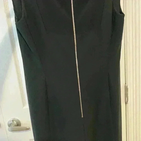 Narciso Rodriguez Elegant Black Dress designer size 4 vintage - Picture 15 of 16